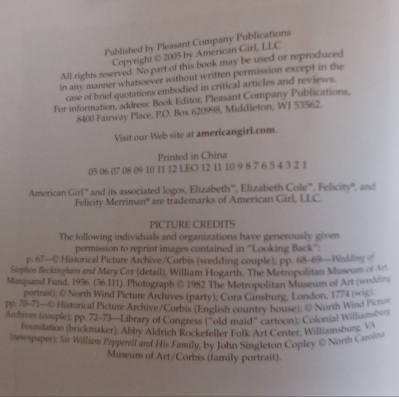 American Girl Book Collection - "Very Funny Elizabeth" . - Picture 4 of 12